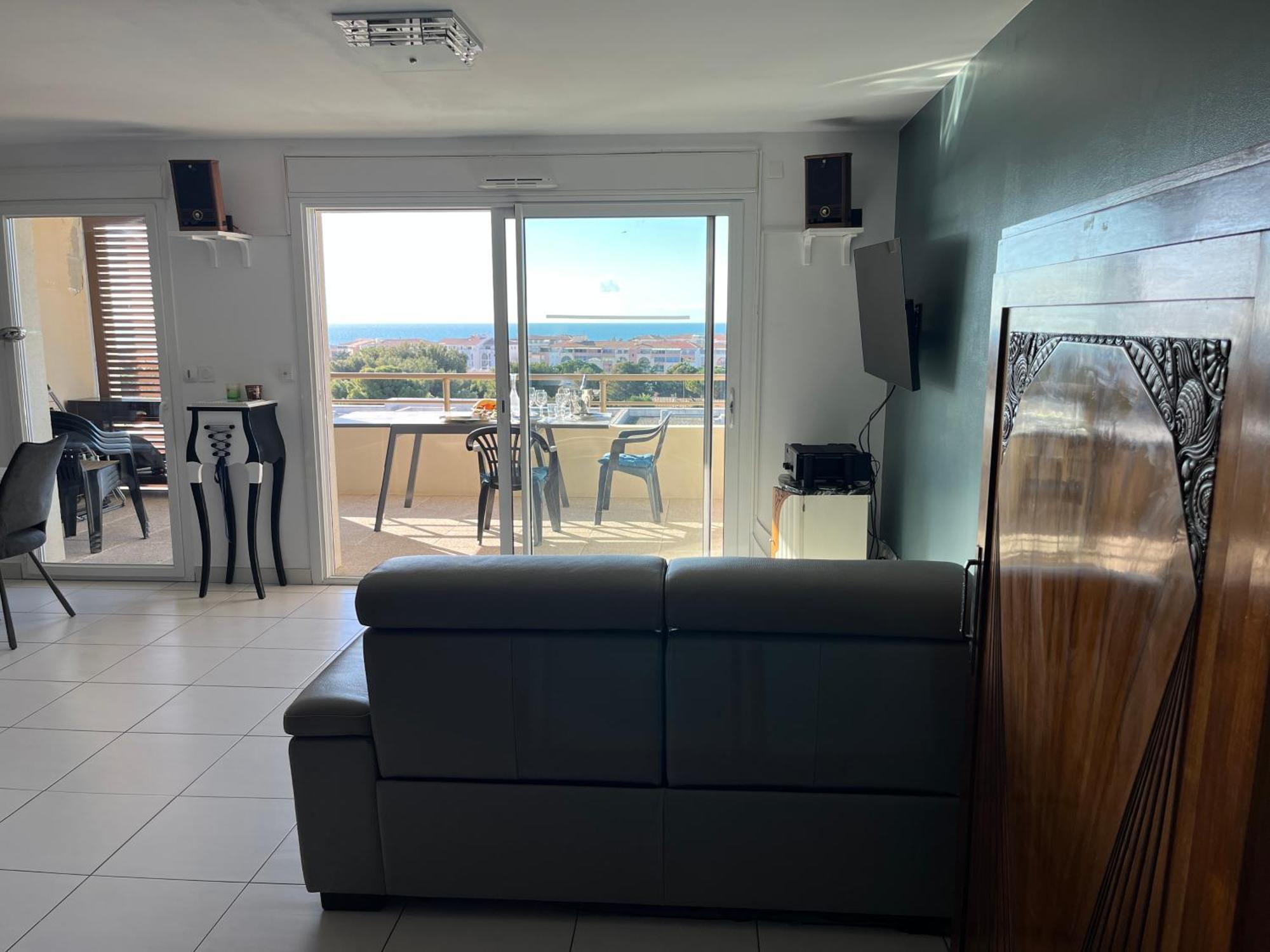 Vue Mer, Secteur Des Plages, T3 De Standing Climatise Avec Grande Terrasse *